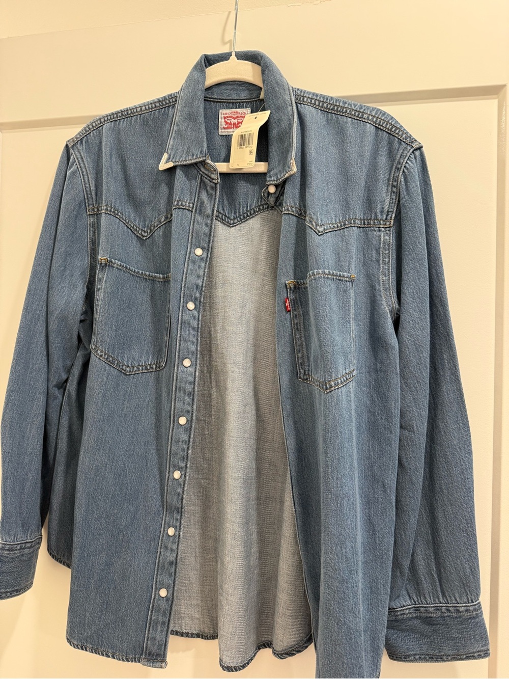 Levi's Women’s Denim Western Button-Down Shirt